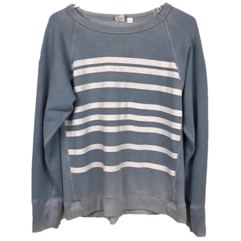 Gap | Casual Pull Over Sweater (XS) - Blue/White